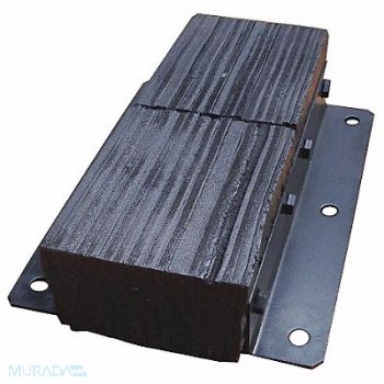 GRAINGER APPROVED Dock Bumper 20x4-1/2x13 in Rubber, 26W591