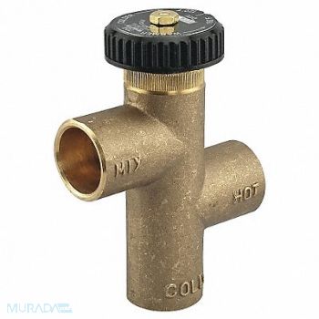 WATTS Mixing Valve Lead Free Brass 150 psi, 26X131