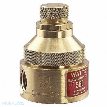 WATTS Pressure Regulator 1/8 In 0 to 25 psi, 26X144