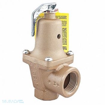 WATTS Safety Relief Valve 1-1/2 x 2 In 50 psi, 26X156