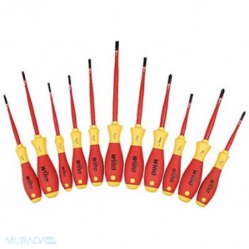 WIHA Insulated Screwdriver Set NmPcs11, 26X281