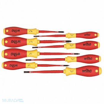 WIHA Insulated Screwdriver Set NmPcs8, 26X285