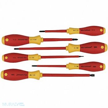 WIHA Insulated Screwdriver Set NmPcs6, 26X287