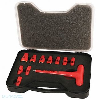 WIHA Skt Wrch St Chrm 6Pt 3/16 - 9/16 in, 26X317