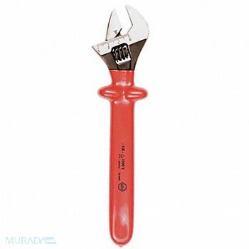 WIHA Adj. Wrench Insulated Rubber Natural 12, 26X326