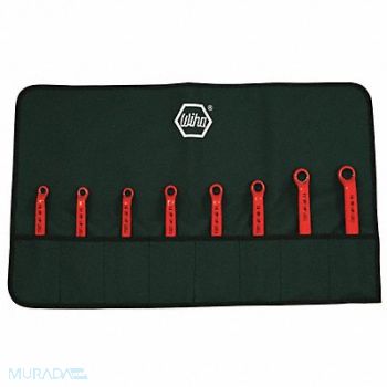 WIHA Box End Wrench Set Chrome Offset SAE, 26X337