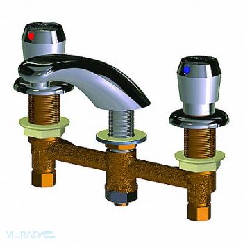 Low Arc Chrome Chicago Faucets 404, 26Y206