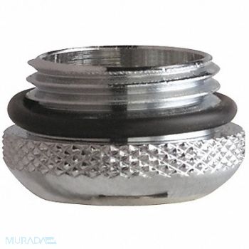 CHICAGO FAUCETS Flow Regulator Brass 3/8 in - 18 Chrome, 26Y276