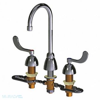 Gooseneck Chrome Chicago Faucets 786, 26Y292