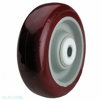 GRAINGER APPROVED PUR Tread on Aluminum Core Wheel, 26Y397