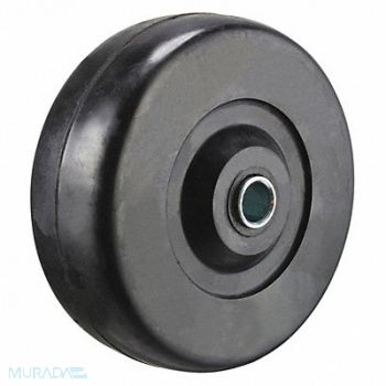 GRAINGER APPROVED Solid RBBR Wheel 4 255 lb., 26Y350
