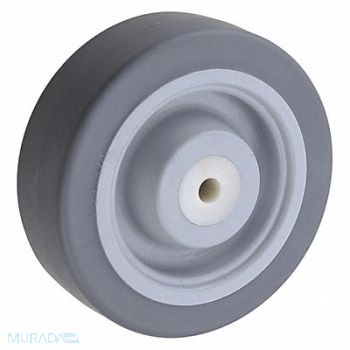 GRAINGER APPROVED Nonmark RBBR Tread Plastic Core Wheel, 26Y395