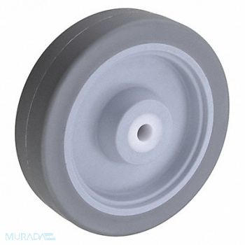 GRAINGER APPROVED Nonmark RBBR Tread Plastic Core Wheel, 26Y396