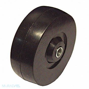 GRAINGER APPROVED Solid RBBR Wheel 6 280 lb., 26Y412