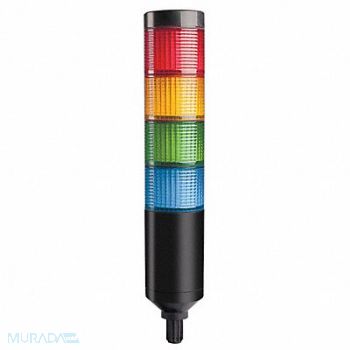 DAYTON Tower Light 56mm Steady Flash 4 Color, 26ZT24