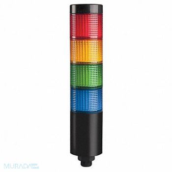 DAYTON Tower Light 56mm Steady Flash 4 Color, 26ZT37