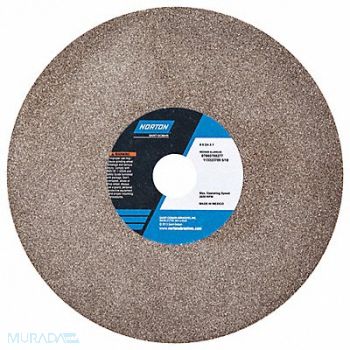 NORTON Grinding Wheel 8 in Dia AO 60/80G Brown, 26ZV77