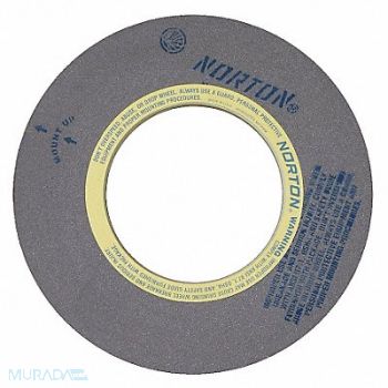 NORTON Grinding Wheel 20 in Dia AO 60 G Gray, 26ZW04