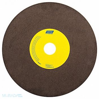 NORTON Cut-Off Wheel 12 in Dia AO 100 G PK10, 26ZW16