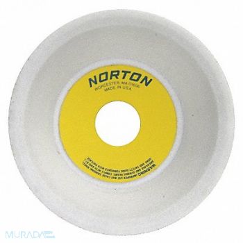 NORTON Flaring Cup Grinding Wheel AlO 4 in PK10, 26ZW31