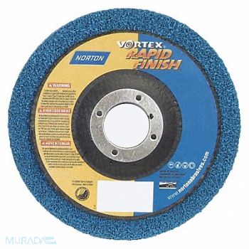 NORTON Non-Woven Dep Center Disc 4 1/2 in Dia, 26ZY73