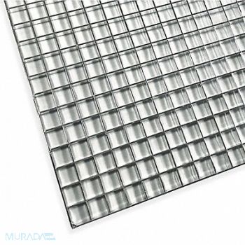 AMERICAN LOUVER Eggcrate Silver Plastic PK2, 270H81