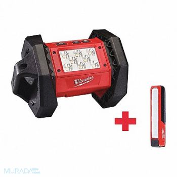 MILWAUKEE Cordless Job Site Light Kit 18.0V LED, 270Y36