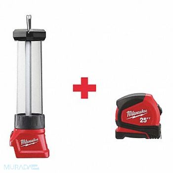 MILWAUKEE Rechargeable Area Light Kit 18.0V LED, 270Y50