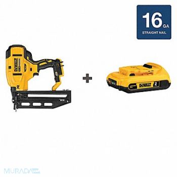 DEWALT Nail Gun Finish Nail Head Pistol 20VDC, 272JN8