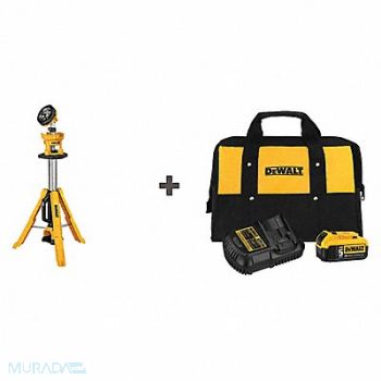 DEWALT Cordless Tripod Light Battery Incl, 272JP1