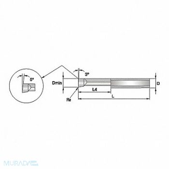 WIDIA Micro Boring Insert CB6320150025006R CG5, 273YD0