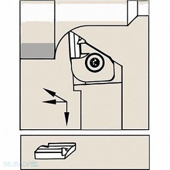 WIDIA Triangle Turning Insert TNG Ceramic, 273ZD6