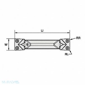 WIDIA Grooving/Parting Insert WMT-U-PH Carbide, 274ER2