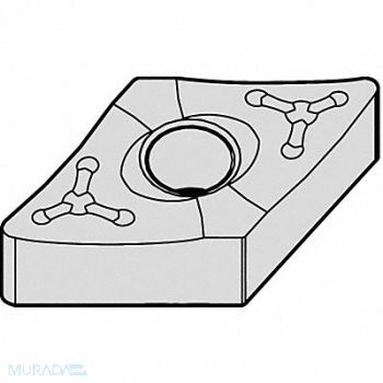 WIDIA Diamond Turning Insert DNMM Carbide, 274GD3