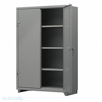 STRONG HOLD Storage Cabinet 75 x48 x24 Gray 3Shlv, 276ZJ4