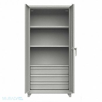 STRONG HOLD StrgCab Leg Gray 75 x 36 x 24, 276ZK0