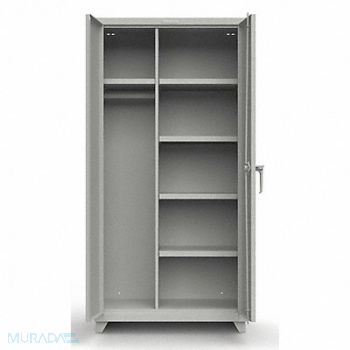 STRONG HOLD Storage Cabinet 75 x36 x24 Gray 4Shlv, 276ZK4
