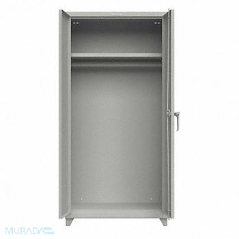 STRONG HOLD Storage Cabinet 75 x36 x24 Gray 1Shlv, 276ZK7