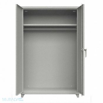 STRONG HOLD Storage Cabinet 75 x48 x24 Gray 1Shlv, 276ZK8