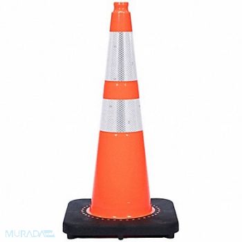 GRAINGER APPROVED Traffic Cone 10 lb Orange Cone Color, 53WN83