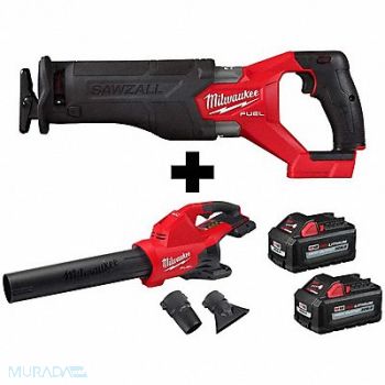 MILWAUKEE M18 SAWZALL M18 DB Blower 2PK M18 6.0, 388TC6