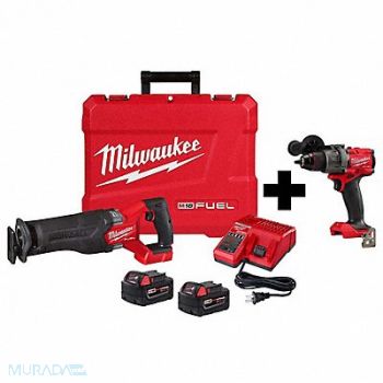MILWAUKEE M18 SAWZALL Kit w M18 1/2 Hammer Drill, 385XH3