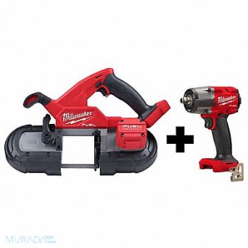 MILWAUKEE M18 Fuel Band Saw Torque Impact Wrench, 383CF2