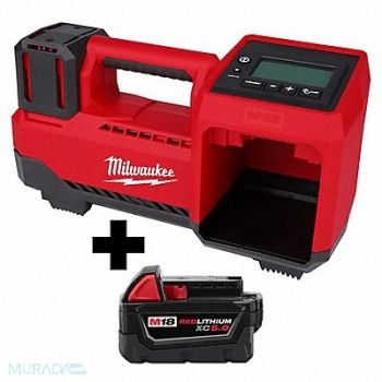 MILWAUKEE M18 Inflator M18 XC5.0 Battery, 385JN5