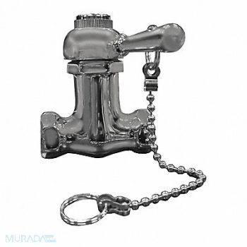 JONES STEPHENS Shower Valve Self-Closing 7 Pull Chain, 284G41