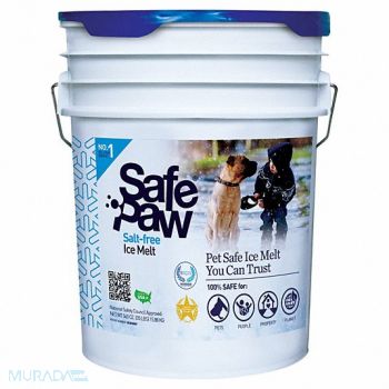 SAFE PAW Non-Toxc Ice Melter Pet Safe 35 lb Pail, 284X40