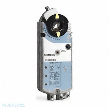 SIEMENS Electronic Damper Actuator 160lb Dual Au, 284X92
