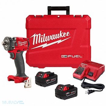 MILWAUKEE Impact Wrench Kit 1/2, 794JM0
