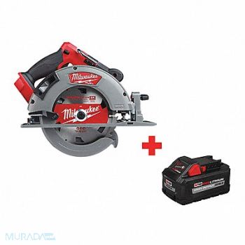 MILWAUKEE Cordless Circular Saw w/Battery, 285MM4