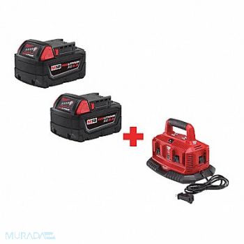 MILWAUKEE Battery (1) 2.0 Ah Li-Ion, 285MN5